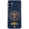 NBA Denver Nuggets Distressed Galaxy S24 Clear Case